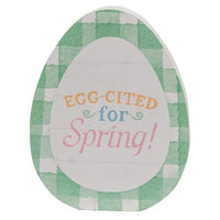 Follow the Bunny Wooden Egg Sitter 3 Asstd - The Fox Decor