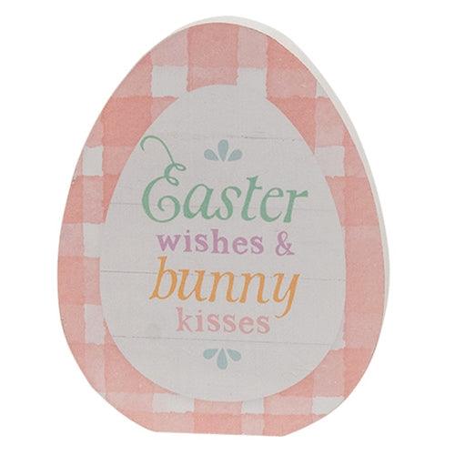 Follow the Bunny Wooden Egg Sitter 3 Asstd - The Fox Decor