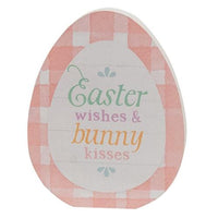 Follow the Bunny Wooden Egg Sitter 3 Asstd - The Fox Decor