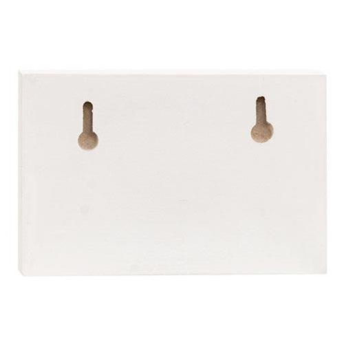 Cottontail Bunny Farm Block Sign 2 Asstd - The Fox Decor
