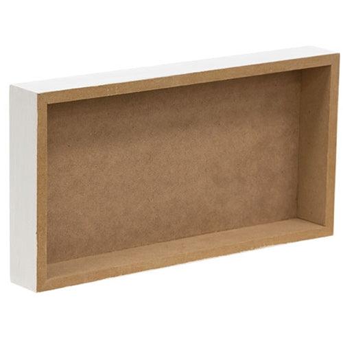 Distressed Daisy Welcome Box Sign - The Fox Decor