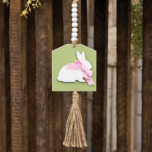 Beaded Sitting Bunny Ornament - The Fox Decor