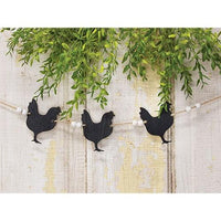 Beaded Chickens Mini Garland - The Fox Decor