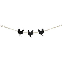 Beaded Chickens Mini Garland - The Fox Decor
