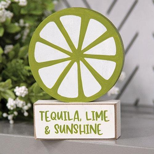 Lime on Tequila Lime & Sunshine Sitter - The Fox Decor