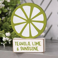 Lime on Tequila Lime & Sunshine Sitter - The Fox Decor
