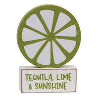 Lime on Tequila Lime & Sunshine Sitter - The Fox Decor