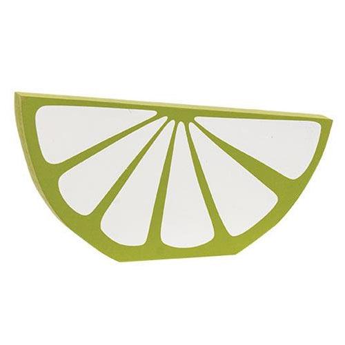 Chunky Wooden Lime Slice Sitter - The Fox Decor