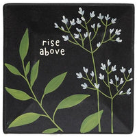 Spread Sunshine Floral Square Plate 3 Asstd - The Fox Decor