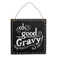 Oh Good Gravy! Square Hanger 3 Asstd - The Fox Decor