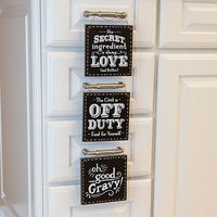 Oh Good Gravy! Square Hanger 3 Asstd - The Fox Decor