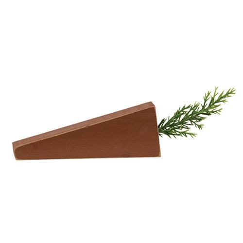 Wooden Deco Carrot 3 Asstd - The Fox Decor