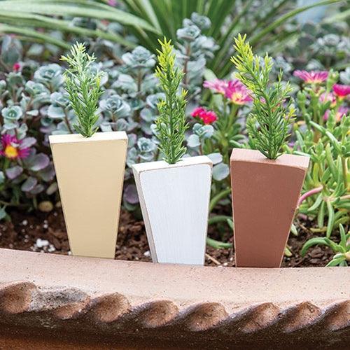 Wooden Deco Carrot 3 Asstd - The Fox Decor