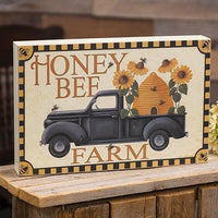 Honey Bee Farm Truck Box Sign - The Fox Decor