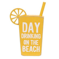 Beach Drink Block Sitter 3 Asstd - The Fox Decor