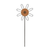 Wooden Button Flower Houseplant Poke 3 Asstd - The Fox Decor