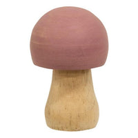 3 Set Wooden Mushrooms - The Fox Decor