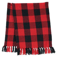 Red & Black Buffalo Check Runner 72 - The Fox Decor