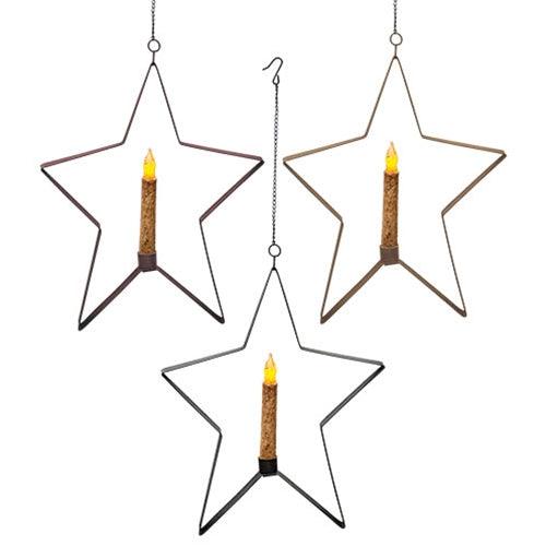 Large Whimsical Hanging Star 3 Asst - The Fox Decor