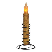 Black Spiral Candle Stand - The Fox Decor