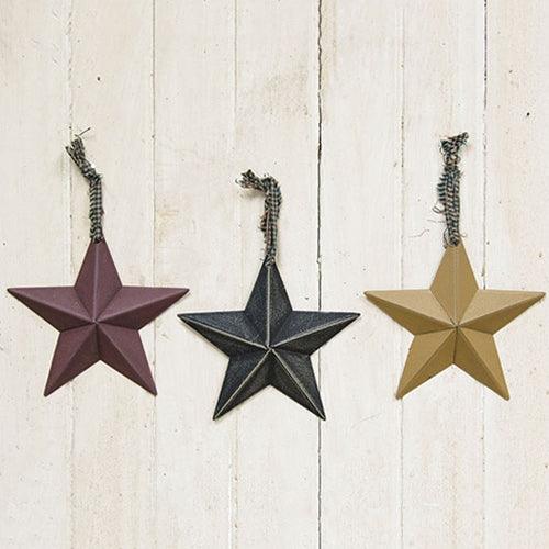 Hanging Star Ornament 5 3 Asstd - The Fox Decor