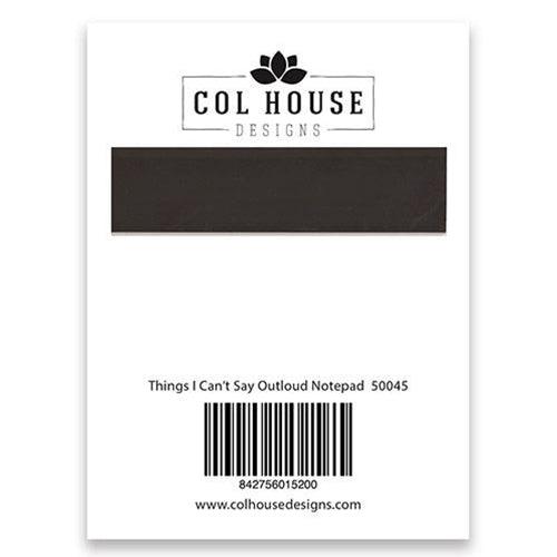 Can't Say Out Loud Notepad - The Fox Decor