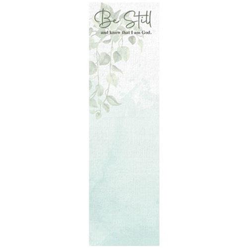 Be Still Long Notepad - The Fox Decor