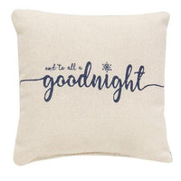 And To All A Goodnight Mini Pillow - The Fox Decor