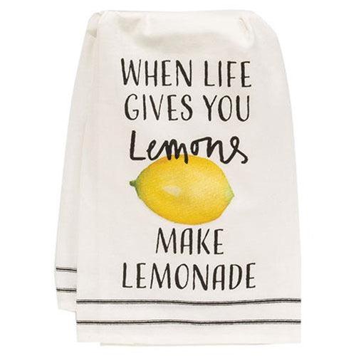 When Life Gives You Lemons Make Lemonade Dish Towel - The Fox Decor