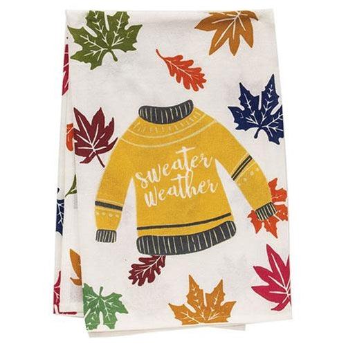 Fall Sweater Dish Towel - The Fox Decor