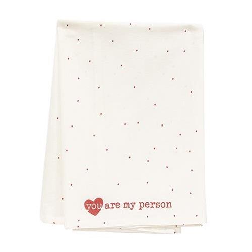 You Are My Person Dish Towel - The Fox Decor