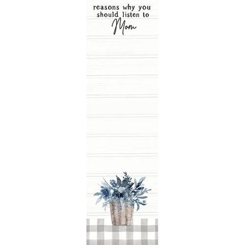 Reasons Why You Should Listen to Mom Long Notepad - The Fox Decor
