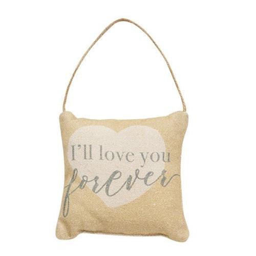 I'll Love You Forever Pillow Ornament - The Fox Decor