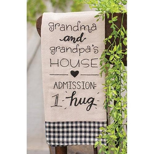 Grandma & Grandpa's House Dish Towel - The Fox Decor
