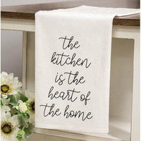 The Kitchen Is The Heart Of The Home Dish Towel - The Fox Decor