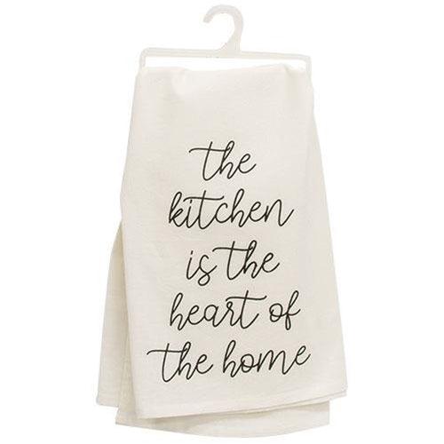 The Kitchen Is The Heart Of The Home Dish Towel - The Fox Decor