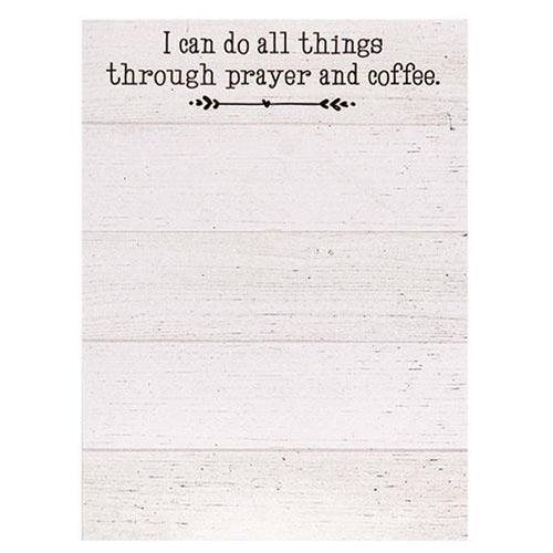 I Can Do All Things Notepad - The Fox Decor