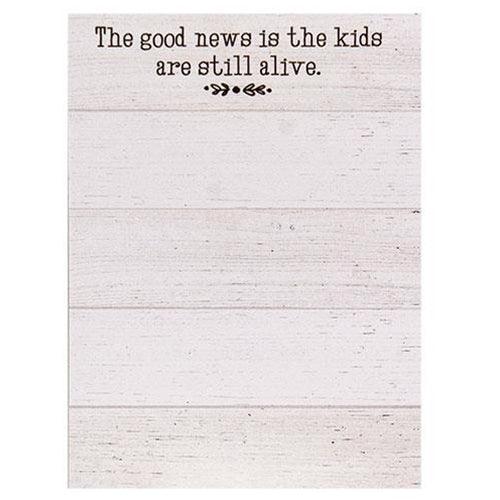 The Good News Notepad - The Fox Decor