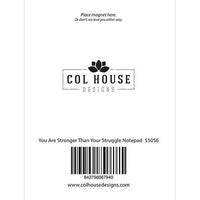 You Are Stronger Than Your Struggle Notepad - The Fox Decor
