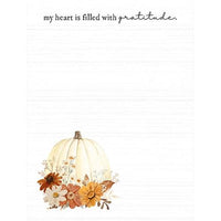 My Heart is Filled With Gratitude Notepad - The Fox Decor