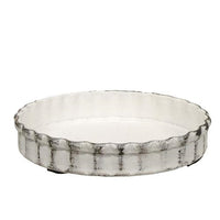 Shabby Chic Fluted Candle Pan 3