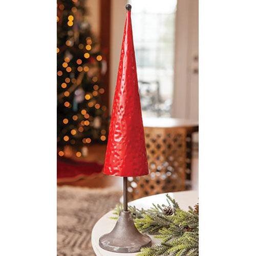 Red Metal Tree - The Fox Decor