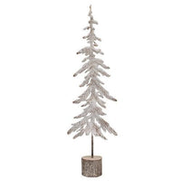 Thumbnail for Medium White Washed Metal Christmas Tree - The Fox Decor