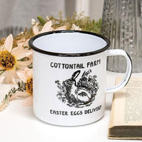 Cottontail Farm Enamel Mug - The Fox Decor