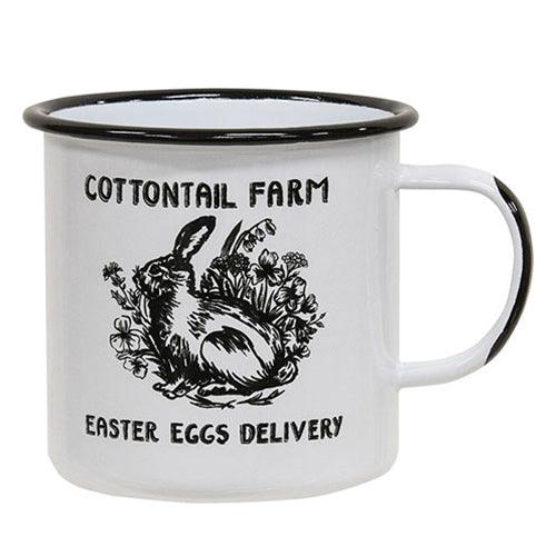 Cottontail Farm Enamel Mug - The Fox Decor