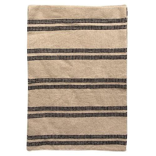 Thin Stripe Recycled Cotton Runner 84x18 - The Fox Decor