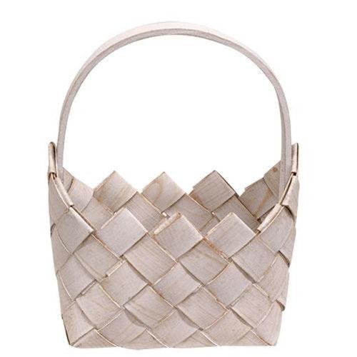 2 Set Pastel Chipwood Easter Baskets - The Fox Decor