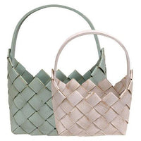 2 Set Pastel Chipwood Easter Baskets - The Fox Decor