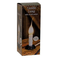 3 Electric Country Candle Lamp White - The Fox Decor