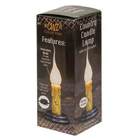 Primitive Electric Candle Lamp 3 - The Fox Decor